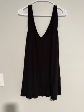 RVCA Black Ribbed Sleeveless Top